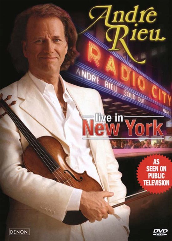Cover for Andre Rieu · Radio City Music Hall Live in New York (DVD) (2007)