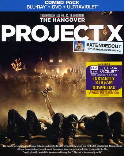 Cover for Project X (Blu-ray) (2012)