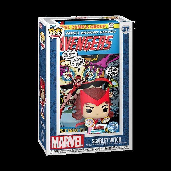Cover for Marvel · MARVEL - POP Comic Cover NÂ° 37 - Scarlet Witch Sp (Leksaker)