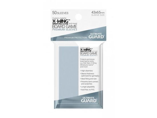 Ultimate Guard Premium Soft Sleeves für Brettspiel - Ultimate Guard - Merchandise -  - 4056133000895 - November 26, 2015