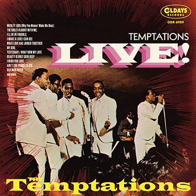 Cover for The Temptations · Temptations Live! (CD) [Japan Import edition] (2020)