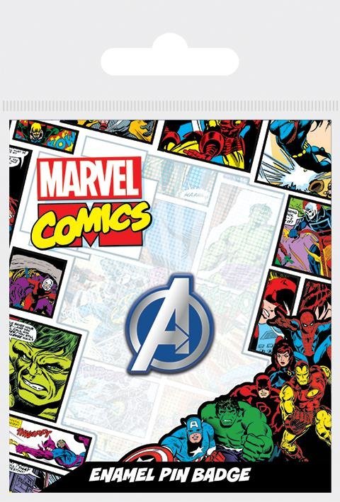 Cover for Pyramid International · Marvel: Pyramid - Avengers Logo (Enamel Pin Badge / Enamel Pin) (MERCH)