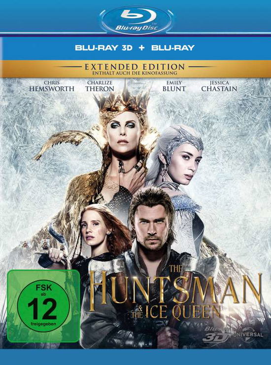 Cover for Chris Hemsworth,charlize Theron,emily Blunt · The Huntsman &amp; the Ice Queen 3d-extended... (Blu-ray) (2016)