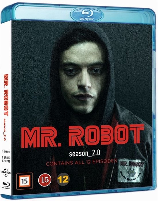 Cover for Mr. Robot · Mr. Robot - Season 2 (Blu-ray) (2018)