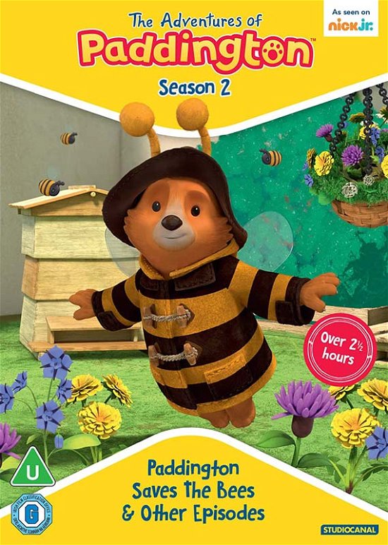 Cover for Adventures of Paddington Saves the Bees 2.3 · The Adventures Of Paddington - Paddington Saves The Bees and Other Episodes 2.3 (DVD) (2022)