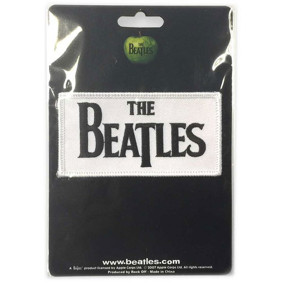 The Beatles Standard Patch: Drop T Logo 2 - The Beatles - Merchandise - Apple Corps - Accessories - 5055295304895 - February 13, 2013