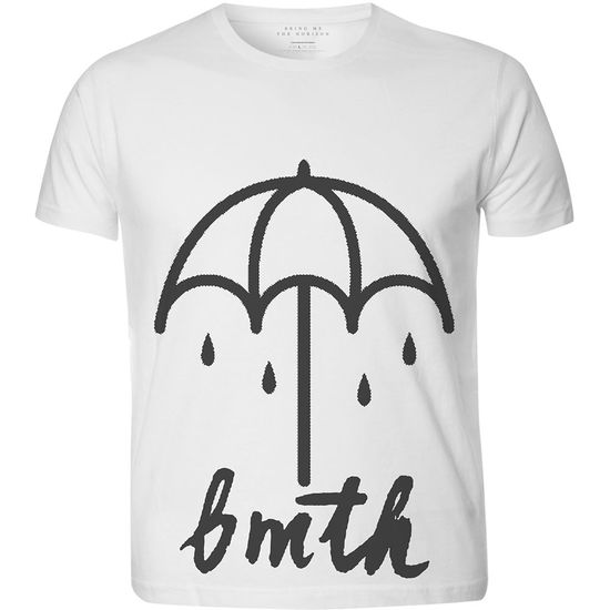 Bring Me The Horizon: Umbrella With Sublimation Printing (T-Shirt Unisex Tg. M) - Rock Off - Merchandise - Bravado - 5056170604895 - 