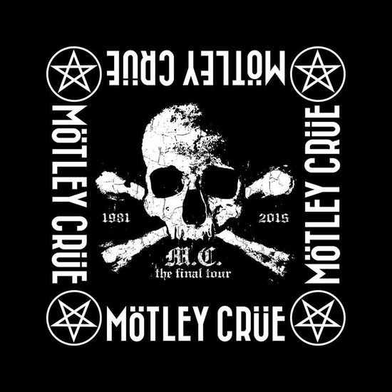 Motley Crue Unisex Bandana: The Final Tour - Mötley Crüe - Merchandise - Razamataz - 5056170620895 - 