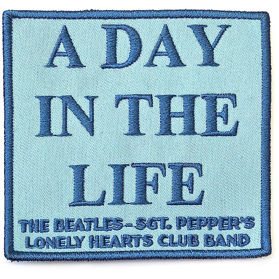 The Beatles Standard Woven Patch: A Day In The Life - The Beatles - Marchandise -  - 5056170691895 - 