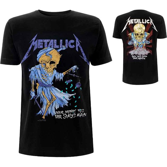 Metallica Unisex T-Shirt: Doris (Back Print) - Metallica - Merchandise - PHD - 5060489509895 - 22. oktober 2018