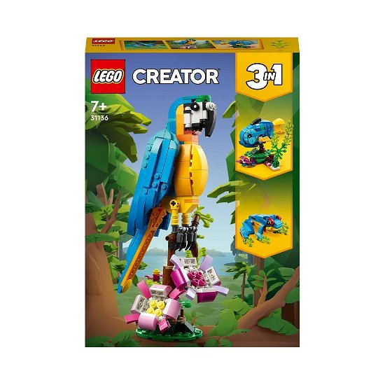 Creator Exotischer Papagei - Lego: 31136 - Merchandise -  - 5702017415895 - 