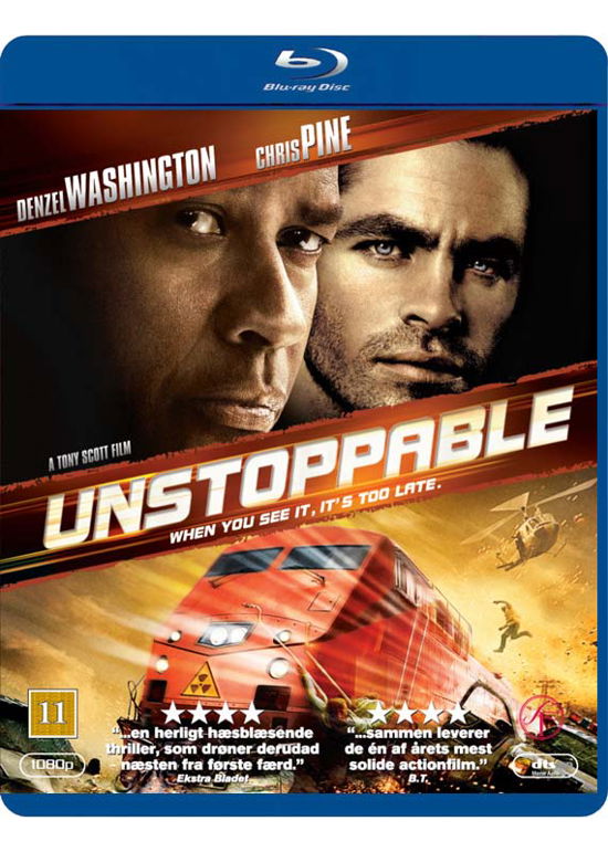 Cover for Unstoppable (Blu-ray) (2011)