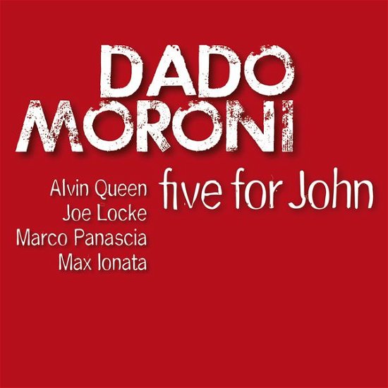 Cover for Dado Moroni · Five for John (CD) (2014)
