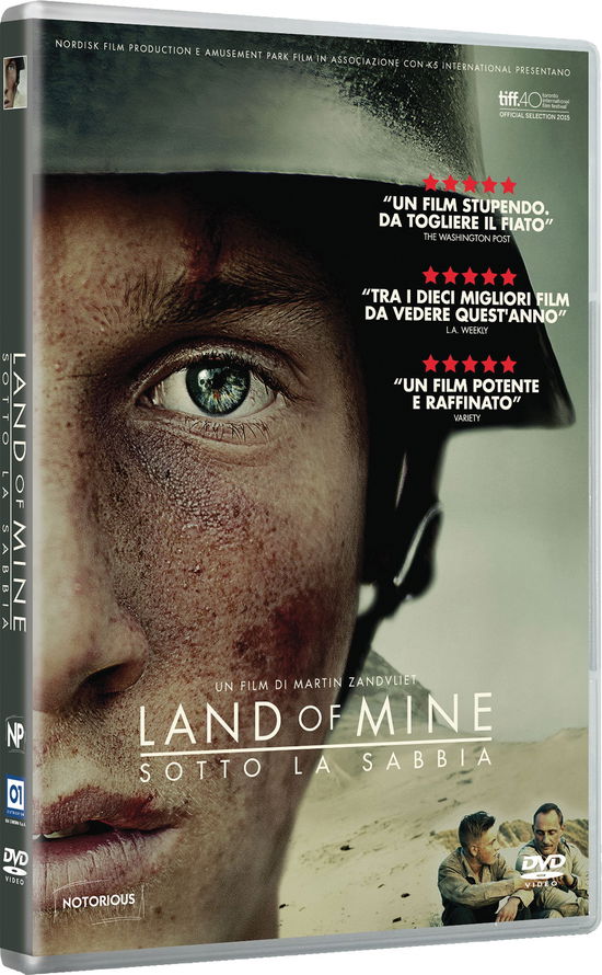 Cover for Land of Mine - Sotto La Sabbia (DVD) (2017)