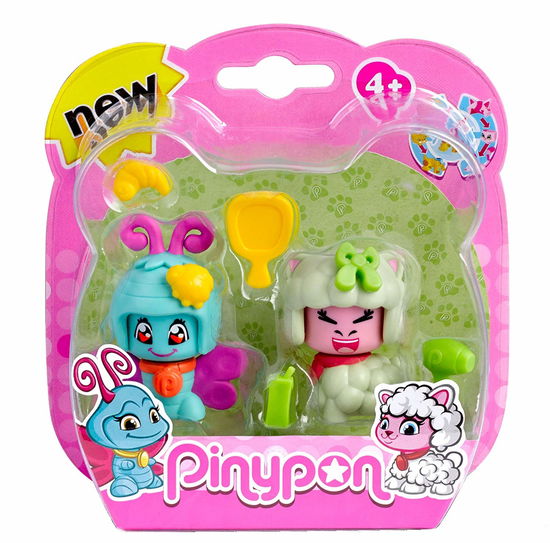 Pinypon - 2 Cuccioli - Farfalla E Pecora - Pinypon - Merchandise - Famosa - 8410779059895 - 