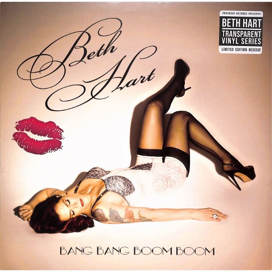 Cover for Beth Hart · Bang Bang Boom Boom (LP) [Transparent Vinyl edition] (2024)