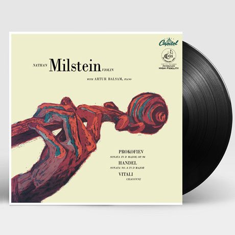 Cover for Nathan Milstein · Violin Sonatas &amp; Chaconne (Prokofiev Handel &amp; (LP) (2018)
