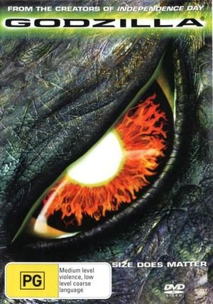 Cover for Roland Emmerich · Godzilla (DVD) (1998)