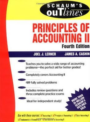 Schaum's Outline of Principles of Accounting II - Joel Lerner - Böcker - McGraw-Hill Education - Europe - 9780070375895 - 22 januari 1994