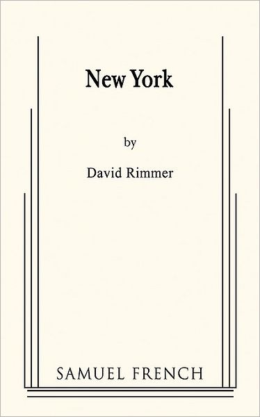 Cover for David Rimmer · New York (Paperback Book) (2008)