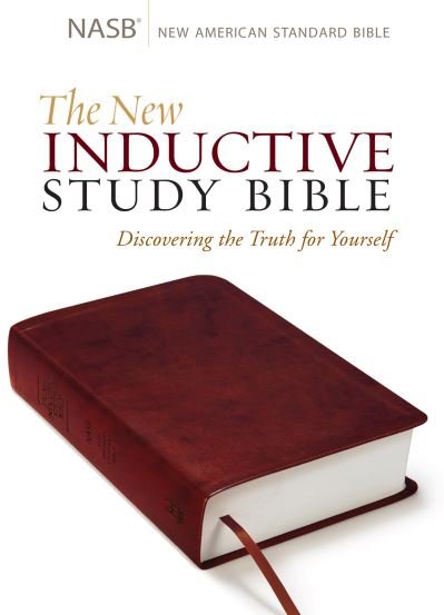 Cover for Precept Ministries International · The New Inductive Study Bible (NASB, Milano Softone, Burgundy) (Leather Book) (2017)
