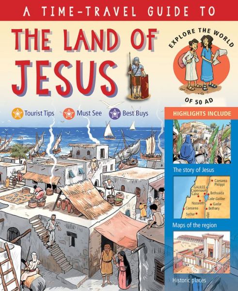 Cover for Peter Martin · A Time-Travel Guide to the Land of Jesus: Explore the World of 50 AD (Hardcover Book) [New edition] (2017)