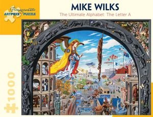 Cover for Mike Wilks the Ultimate Alphabet the Letter a 1000-Piece Jigsaw Puzzle (MERCH) (2016)