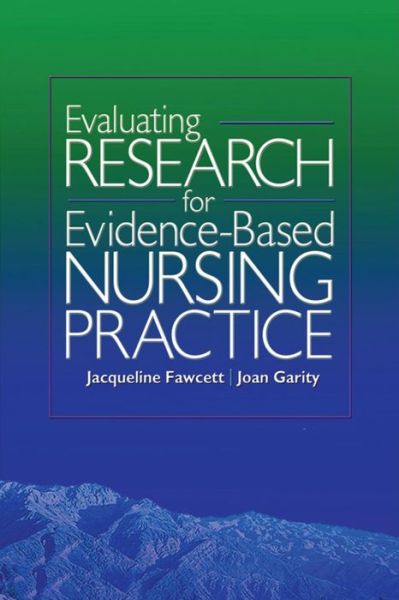 Cover for Jacqueline Fawcett · Using Nursing Reseach to Ensure Evidence-Based Practice (Paperback Book) (2008)