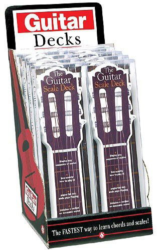 Ppk- Guitar Scale Deck - Divers Auteurs - Książki - Hal Leonard Corporation - 9780825618895 - 1 lipca 2001