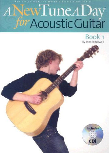 Cover for John Blackwell · A New Tune a Day - Acoustic Guitar, Book 1 (Audiobook (płyta CD)) (2006)