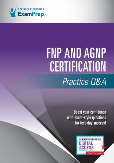 Cover for Springer Publishing Company · FNP and AGNP Certification Practice Q&amp;A (Paperback Book) (2022)