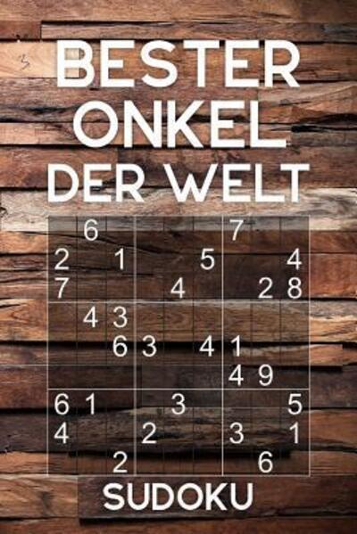 Cover for 4u Geschenk Print · BESTER ONKEL DER WELT - Sudoku (Paperback Bog) (2019)