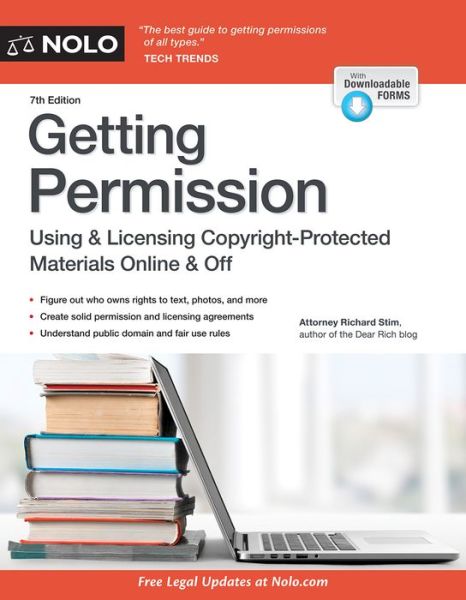 Getting Permission - Richard Stim - Książki - NOLO - 9781413326895 - 29 października 2019