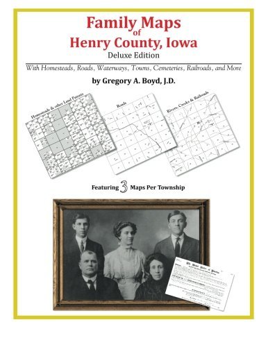 Cover for Gregory A. Boyd J.d. · Family Maps of Henry County, Iowa (Paperback Bog) (2010)