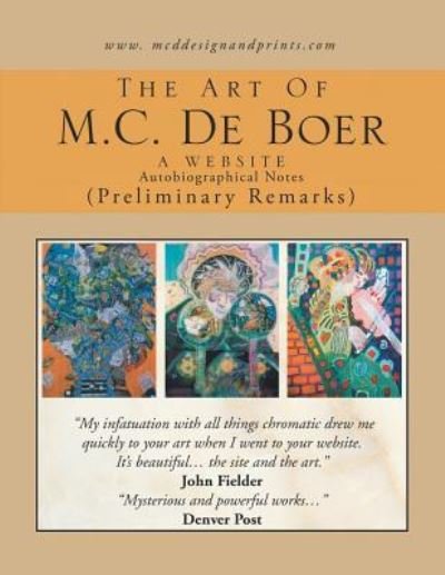 Cover for M C De Boer · The Art of Mc Deboer (Paperback Book) (2018)