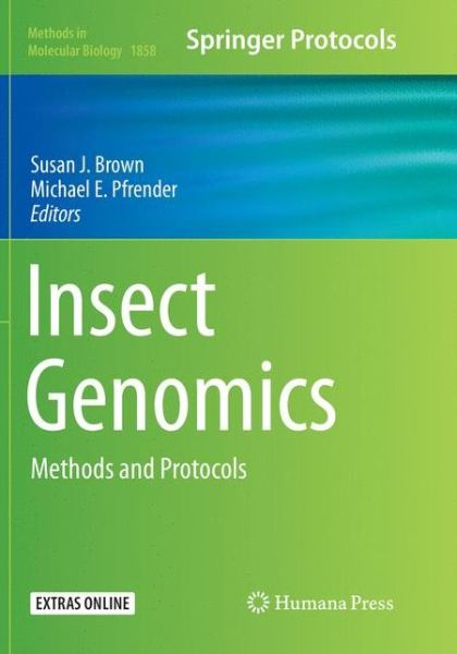 Cover for Insect Genomics (Book) [Softcover reprint of the original 1st ed. 2019 edition] (2019)