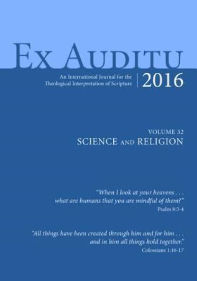 Cover for Klyne Snodgrass · Ex Auditu - Volume 32 (Hardcover Book) (2017)