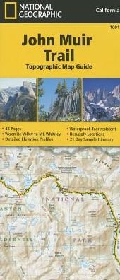 Cover for National Geographic Maps · John Muir Trail (topographic Map Guide): National Geographic California (Kort) [2022nd edition] (2014)