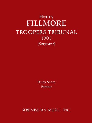 Cover for Henry Fillmore · Troopers Tribunal - Study Score (Taschenbuch) (2013)