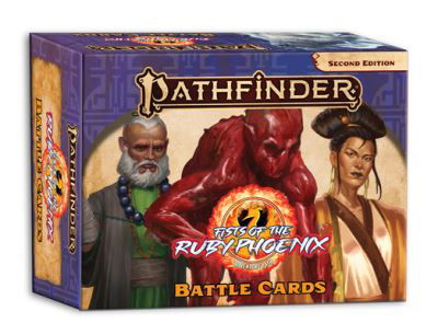 Pathfinder RPG: Fists of the Ruby Phoenix Battle Cards (P2) - Paizo Staff - Książki - Paizo Publishing, LLC - 9781640784895 - 7 lutego 2023