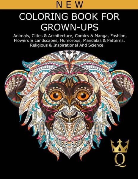 Cover for Eggcorn Boosks · Coloring Book for Grown-Ups (Paperback Bog) (2019)