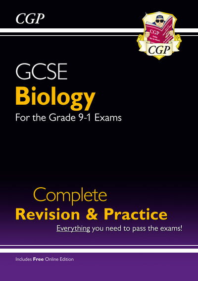 Cover for CGP Books · GCSE Biology Complete Revision &amp; Practice includes Online Ed, Videos &amp; Quizzes - CGP GCSE Biology (Bok) (2021)