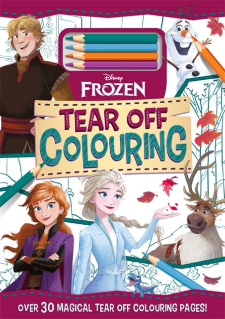 Cover for Walt Disney · Disney Frozen: Tear Off Colouring (Paperback Bog) (2022)