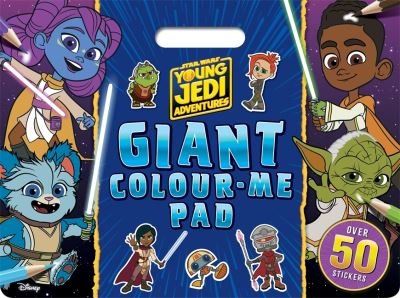 Cover for Walt Disney · Star Wars Young Jedi Adventures: Giant Colour Me Pad (Paperback Bog) (2024)