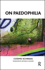 Cover for Cosimo Schinaia · On Paedophilia (Paperback Book) (2010)