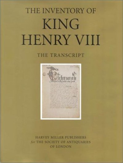 Cover for David Starkey · The Inventory of King Henry Viii: the Transcript (Studies in Medieval and Early Renaissance Art History) (Hardcover bog) (1998)