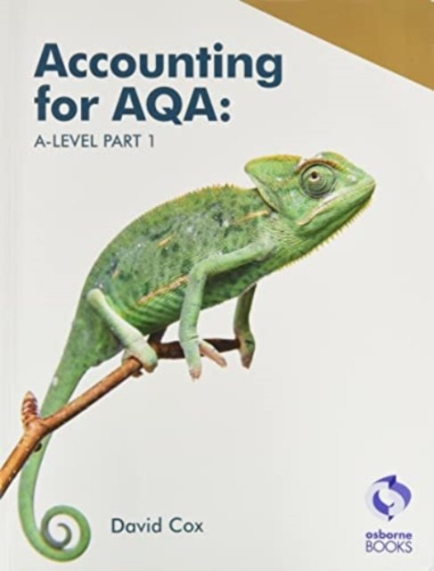 Cover for David Cox · Accounting for AQA A-level Part 1 - Text (Pocketbok) (2021)