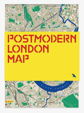 Cover for Owen Hopkins · Postmodern London Map: Guide to postmodernist architecture in London (Kartor) (2021)
