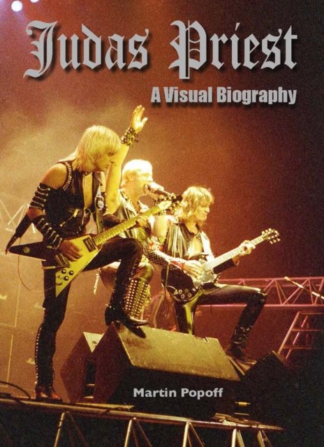 Cover for Martin Popoff · Judas Priest: A Visual Biography (Hardcover Book) (2022)