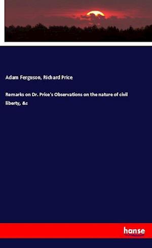 Cover for Ferguson · Remarks on Dr. Price's Observa (Book)